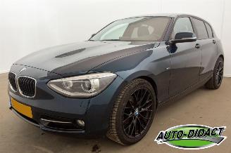 damaged passenger cars BMW 1-serie 114i Navi Airco Stoelverwarming Leder Upgrade Edition 2013/3