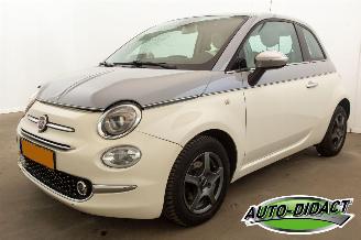 Vaurioauto  passenger cars Fiat 500 0.9 TwinAir Turbo Automaat Pano Collezione 2019/6