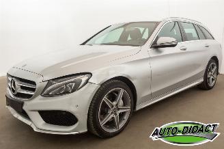 Vaurioauto  passenger cars Mercedes C-klasse C180d Automaat Clima Navi Leder 2018/4