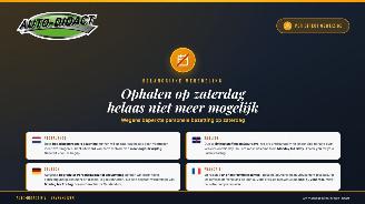Auto incidentate Audi  Zaterdag ophalen NIET mogelijk 2026/1
