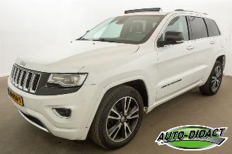 krockskadad bil auto Jeep Grand-cherokee 3.0 CRD 184kW Automaat Pano Navi Camera Leder  Overland 2016/5