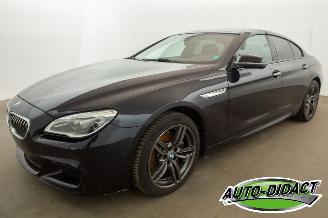 skadebil auto BMW 6-serie 640d Automaat MOTORSCHADE Navi Clima 2015/6