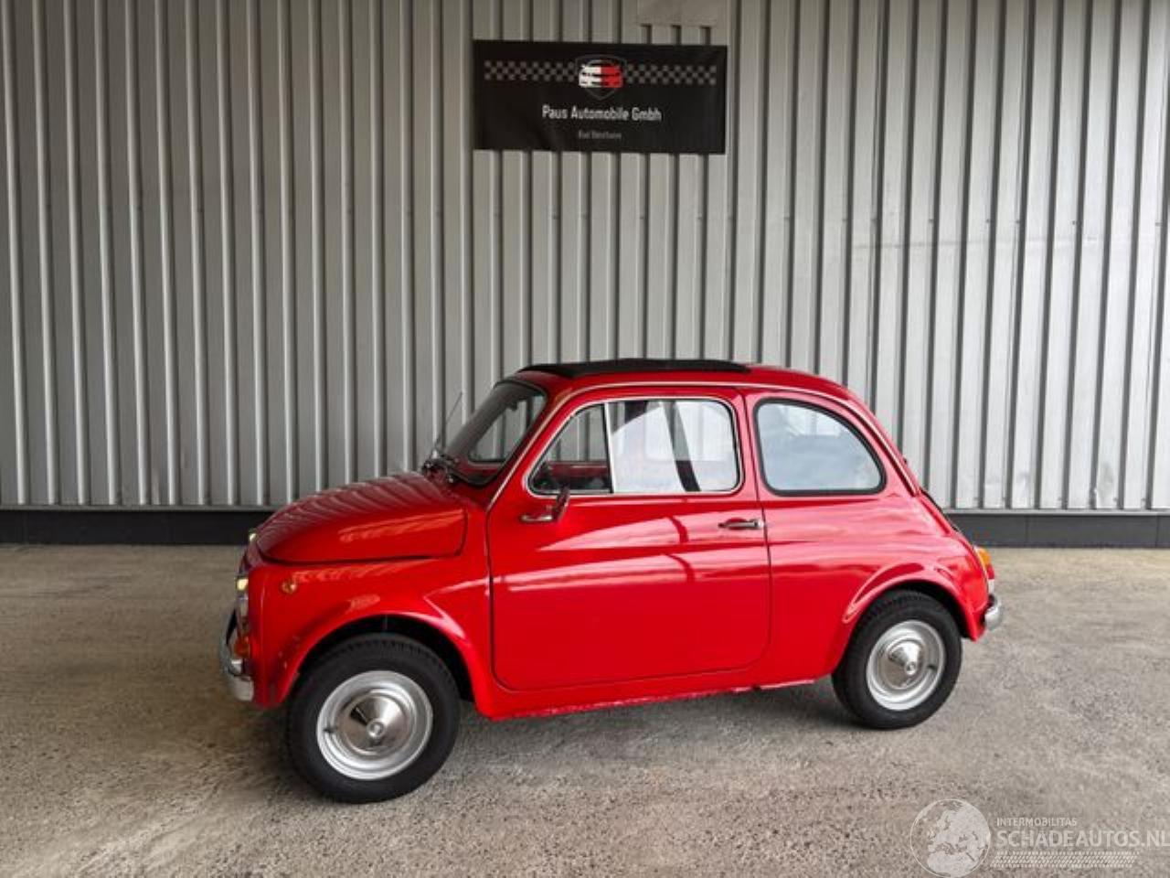 Fiat 500 Faltdach / Komplett Restauriert