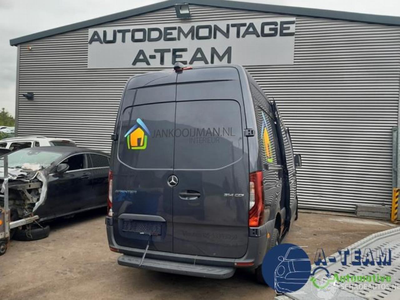 Mercedes Sprinter Sprinter 5t (907.6), Van, 2018 314 CDI 2.1 D FWD