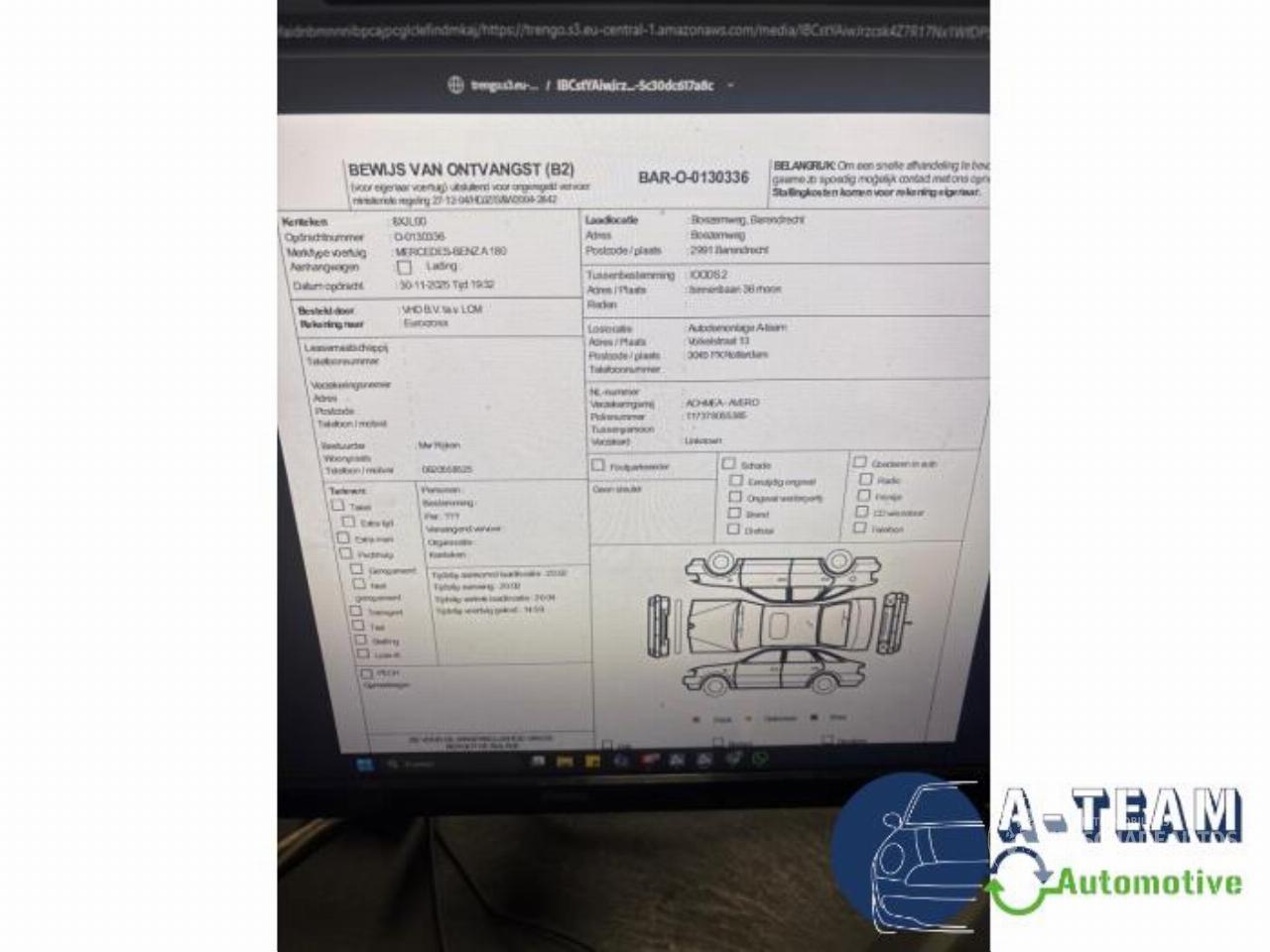 Mercedes A-klasse A (W176), Hatchback, 2012 / 2018 1.6 A-180 16V