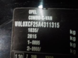 Opel Combo Combo (Corsa C) Van 1.3 CDTI 16V (Z13DTJ(Euro 4)) [55kW]  (10-2005/02-=
2012) picture 5