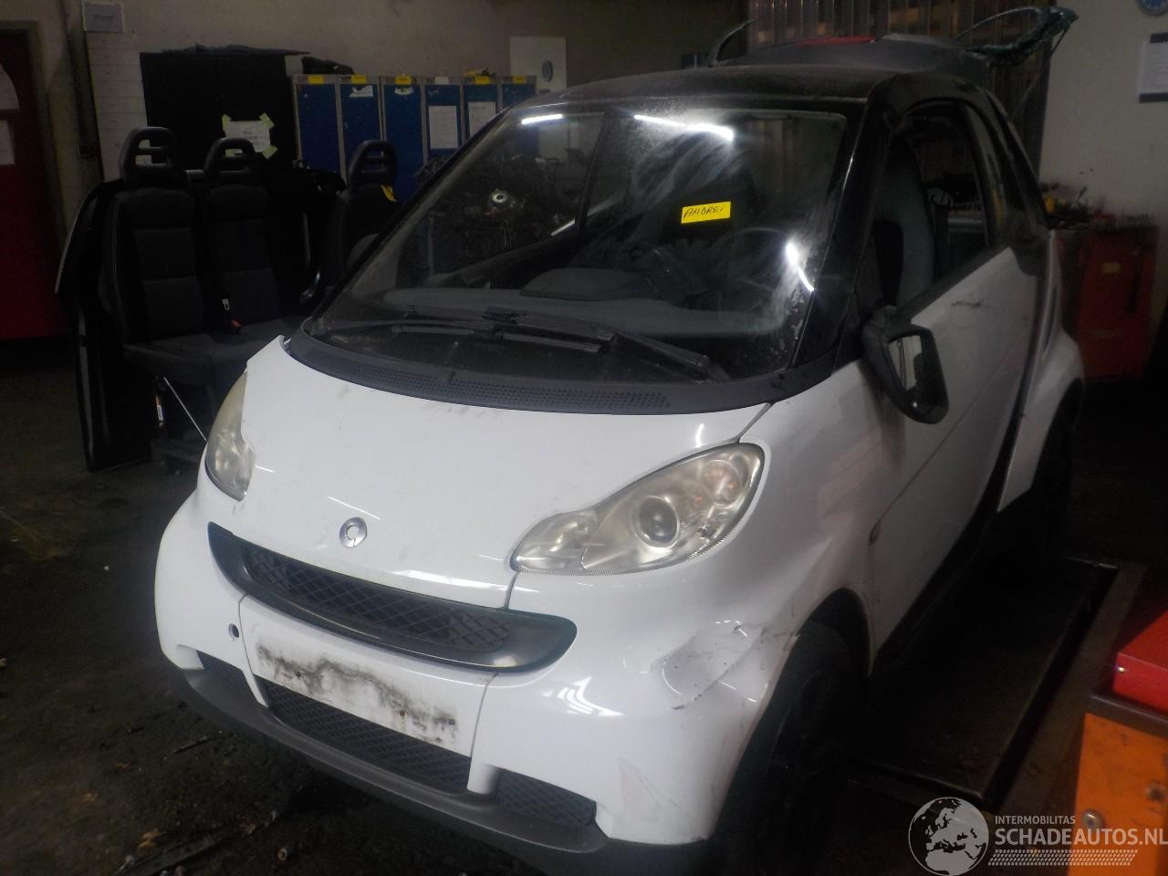 Smart Fortwo Fortwo Coupé (451.3) Hatchback 1.0 52 KW (132.910) [52kW]  (01-2007/=
12-2012)