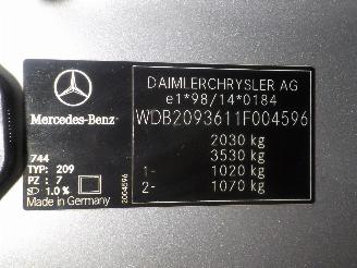 Mercedes CLK CLK (W209) Coupé 2.6 240 V6 18V (M112.912) [125kW]  (06-2002/05-2009=
) picture 6