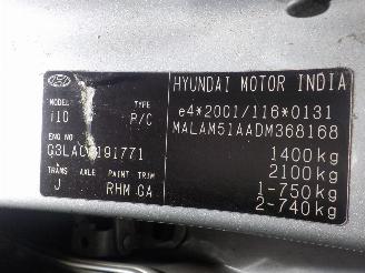 Hyundai I-10 i10 (F5) Hatchback 1.0i 12V (G3LA) [51kW]  (01-2011/11-2013) picture 6
