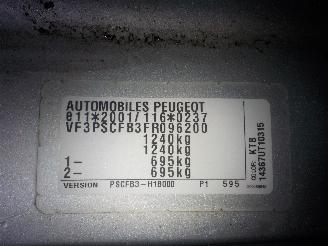 Peugeot 108 108 Hatchback 1.0 12V (1KRFE(CFB)) [51kW]  (05-2014/...) picture 6