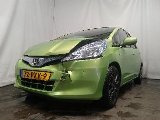 krockskadad bil auto Honda Jazz Jazz (GE6/GE8/GG/GP) Hatchback 1.3 VTEC 16V Hybrid (LDA3(Euro 5)) [75k=
W]  (04-2011/06-2015) 2011/4