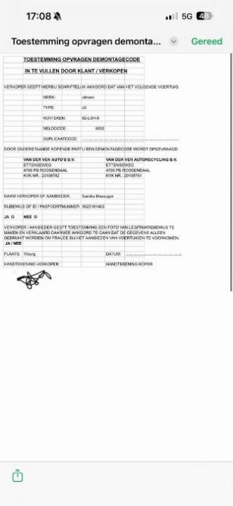 Dezmembrări autoturisme Citroën C3 C3 (SC) Hatchback 5-drs 1.4 16V VTi (EP3C(8FP)) [70kW]  (11-2009/10-20=
16) 2010/6