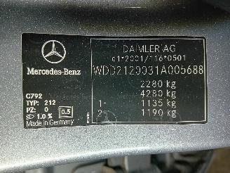 Mercedes E-klasse E (W212) Sedan E-250 CDI 16V BlueEfficiency,BlueTec (OM651.924(Euro 5;=
 Euro 6)) [150kW]  (01-2009/12-2016) picture 6