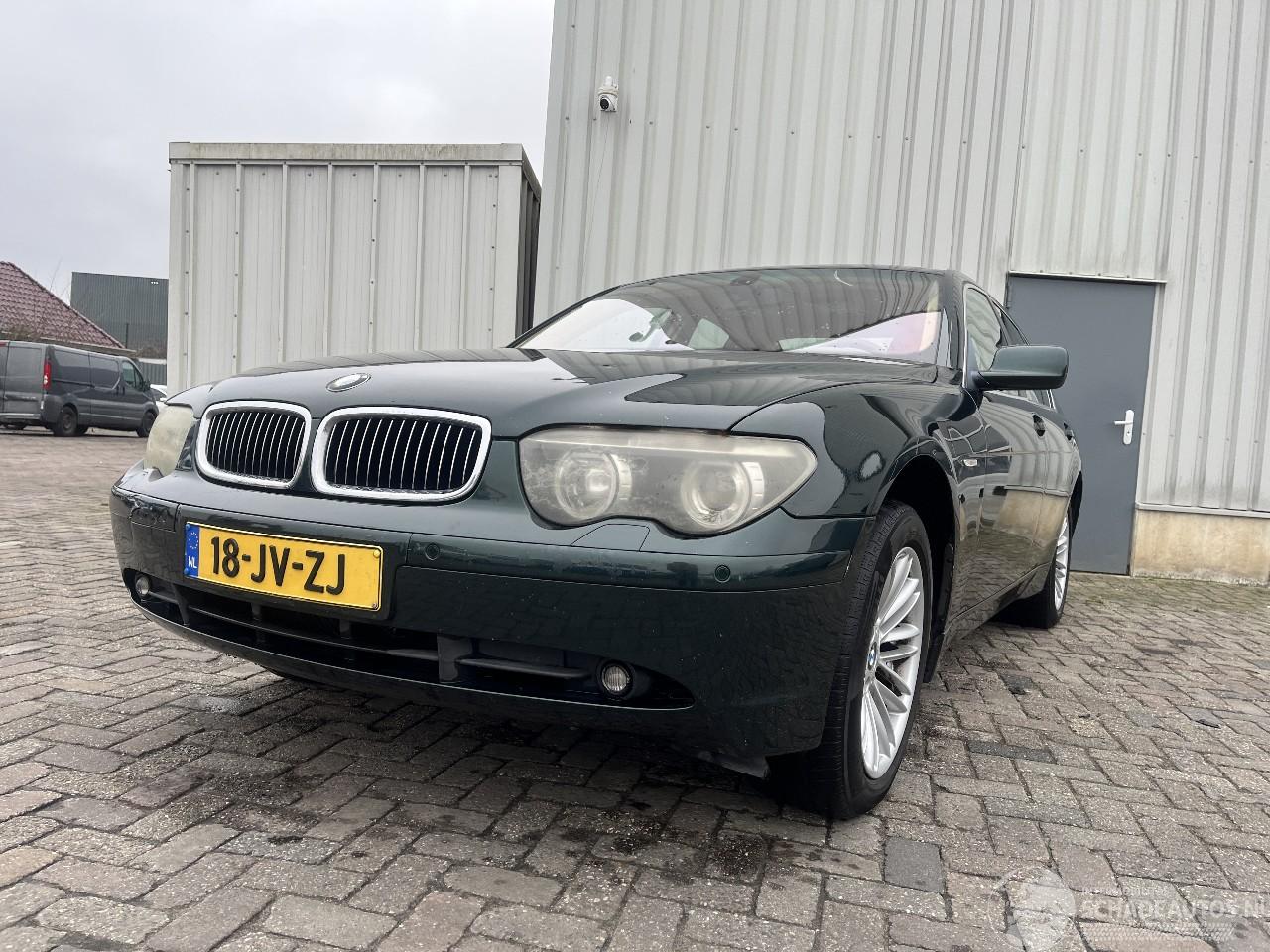 BMW 7-serie 7 serie (E65/E66/E67) Sedan 745i,Li 4.4 V8 32V (N62-B44A) [245kW]  (07=
-2001/03-2005)