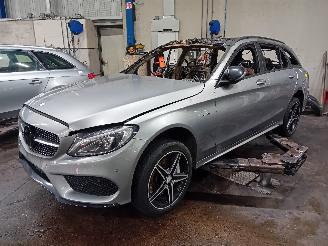 Salvage car Mercedes C-klasse C Estate AMG (S205) Combi C-450 AMG Sport 3.0 V6 24V Turbo 4-Matic (M2=
76.823) [270kW]  (04-2015/05-2018) 2016/1