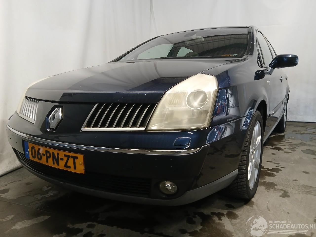 Renault Vel-satis Vel Satis (BJ) MPV 3.5 V6 24V (V4Y-701) [177kW]  (06-2002/10-2009)