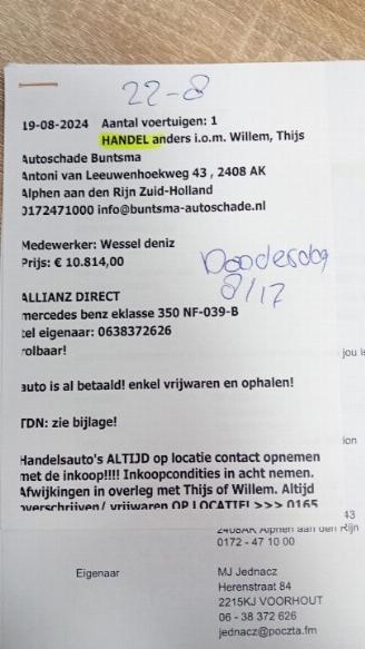 Tweedehands auto Mercedes E-klasse E (W213) Sedan E-350e 2.0 Turbo 16V (M274.920) [210kW]  (07-2016/06-20=
19) 1980