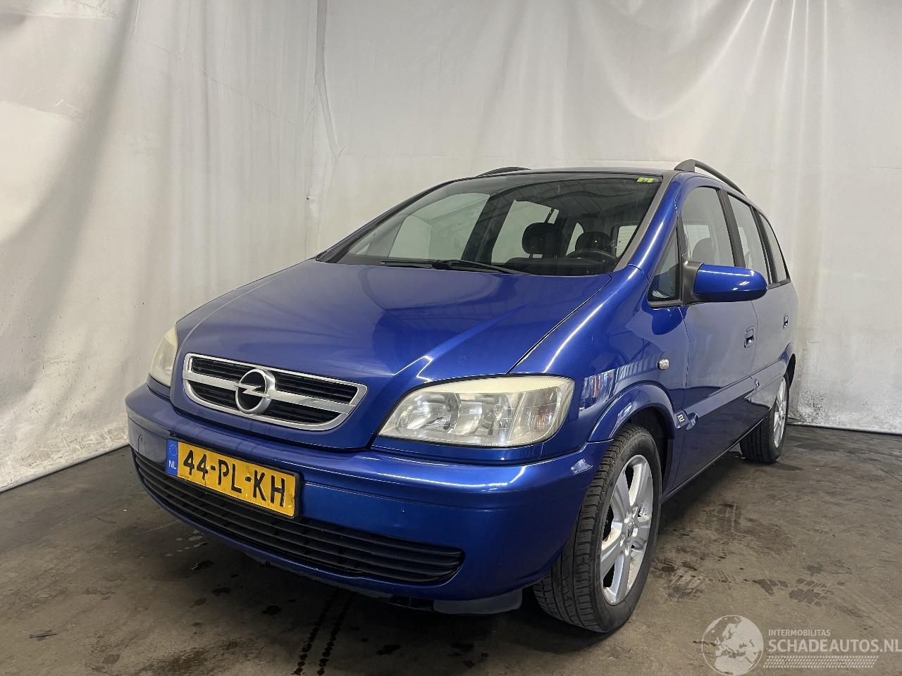 Opel Zafira Zafira (F75) MPV 1.6 16V (Z16XE(Euro 4)) [74kW]  (04-1999/06-2005)