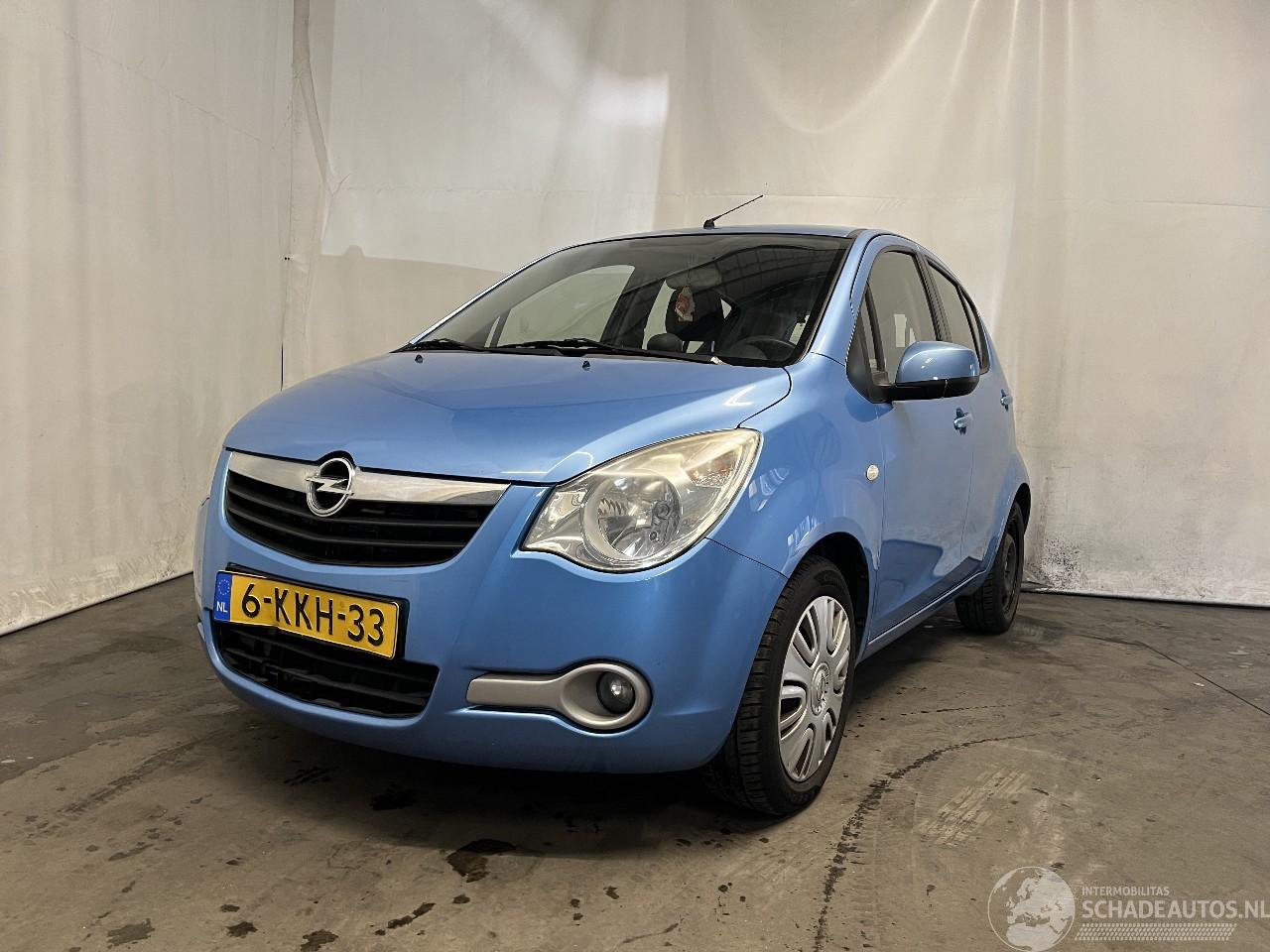 Opel Agila Agila (B) MPV 1.0 12V (K10B(Euro 4; Euro 5)) [50kW]  (07-2011/07-2014)=