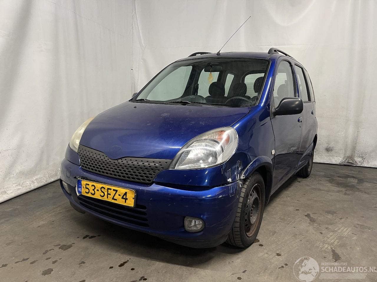 Toyota Yaris Yaris Verso (P2) MPV 1.3 16V (2NZFE) [63kW]  (08-1999/10-2002)