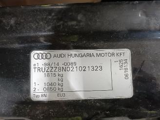 Audi TT TT Roadster (8N9) Cabrio 1.8 20V Turbo Quattro (BAM) [165kW]  (10-1999=
/02-2007) picture 6