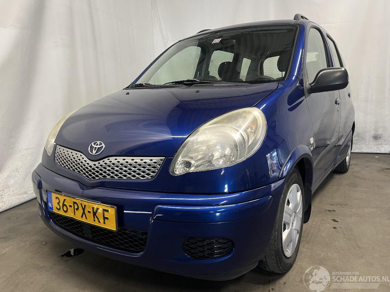 Toyota Yaris Yaris Verso (P2) MPV 1.3 16V (2NZFE) [62kW]  (11-2002/09-2005)