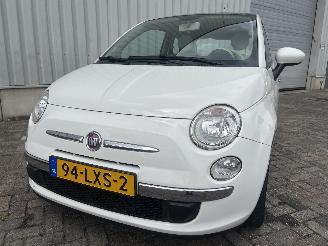 uszkodzony samochody osobowe Fiat 500 500 (312) Hatchback 1.2 (169.A.4000(Euro 5)) [51kW]  (07-2007/...) 2010/7