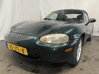 Schadeauto Mazda MX-5 MX-5 (NB18/35/8C) Cabrio 1.6i 16V (B6MC(Euro 2)) [81kW]  (05-1998/10-2=
005) 1998/6