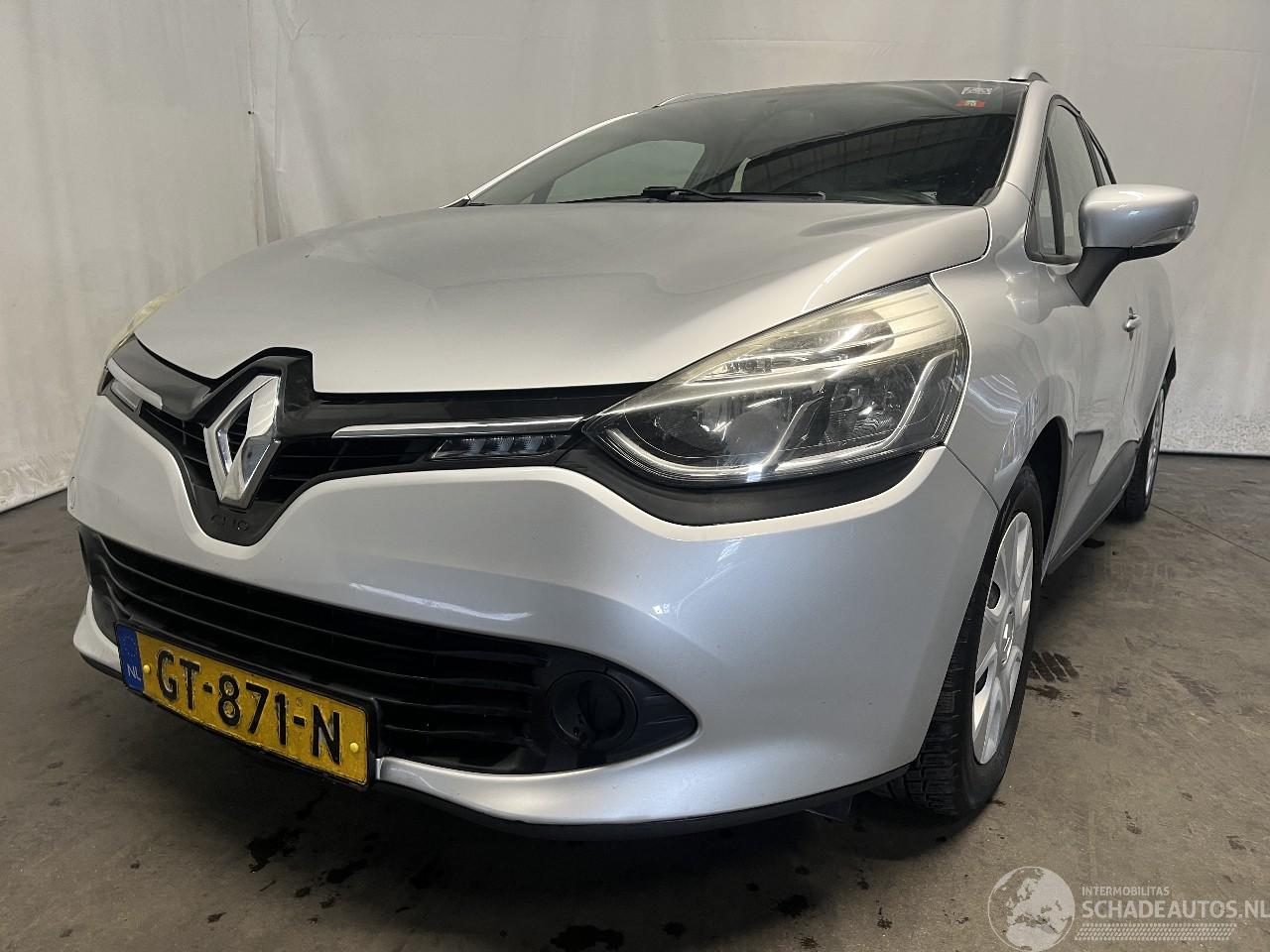 Renault Clio Clio IV Estate/Grandtour (7R) Combi 5-drs 1.5 Energy dCi 90 FAP (K9K-6=
29) [66kW]  (11-2012/08-2021)