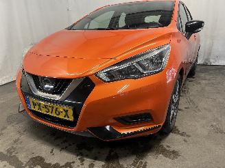 damaged passenger cars Nissan Micra Micra (K14) Hatchback 1.0 12V (BR10DE) [52kW]  (12-2016/06-2025) 2017/10