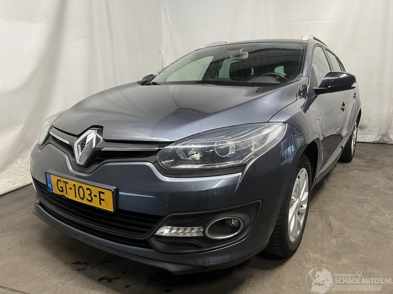 Renault Mégane Megane III Grandtour (KZ) Combi 5-drs 1.2 16V TCE 115 (H5F-400(H5F-A4)=
) [85kW]  (03-2012/02-2016)