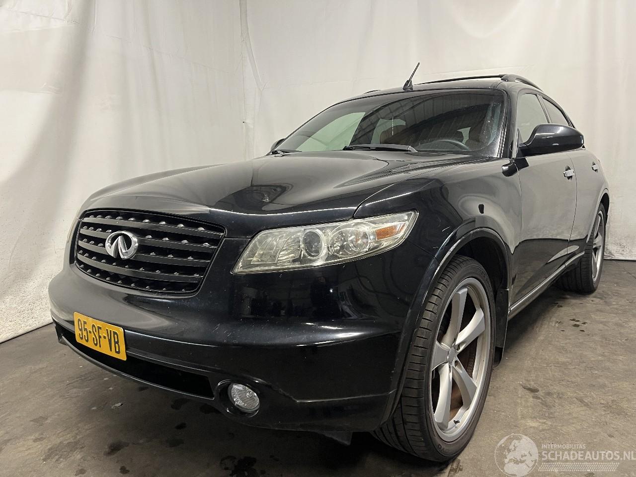 Infiniti FX FX (S50) SUV 45 4.5i 32V VVT AWD (VK45DE) [232kW]  (01-2003/12-2008)