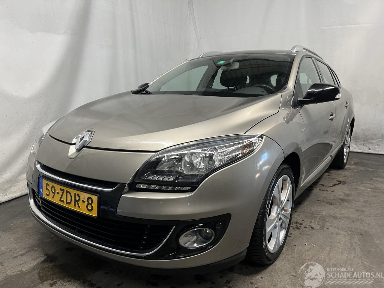 Renault Mégane Megane III Grandtour (KZ) Combi 5-drs 1.2 16V TCE 115 (H5F-400(H5F-A4)=
) [85kW]  (03-2012/02-2016)