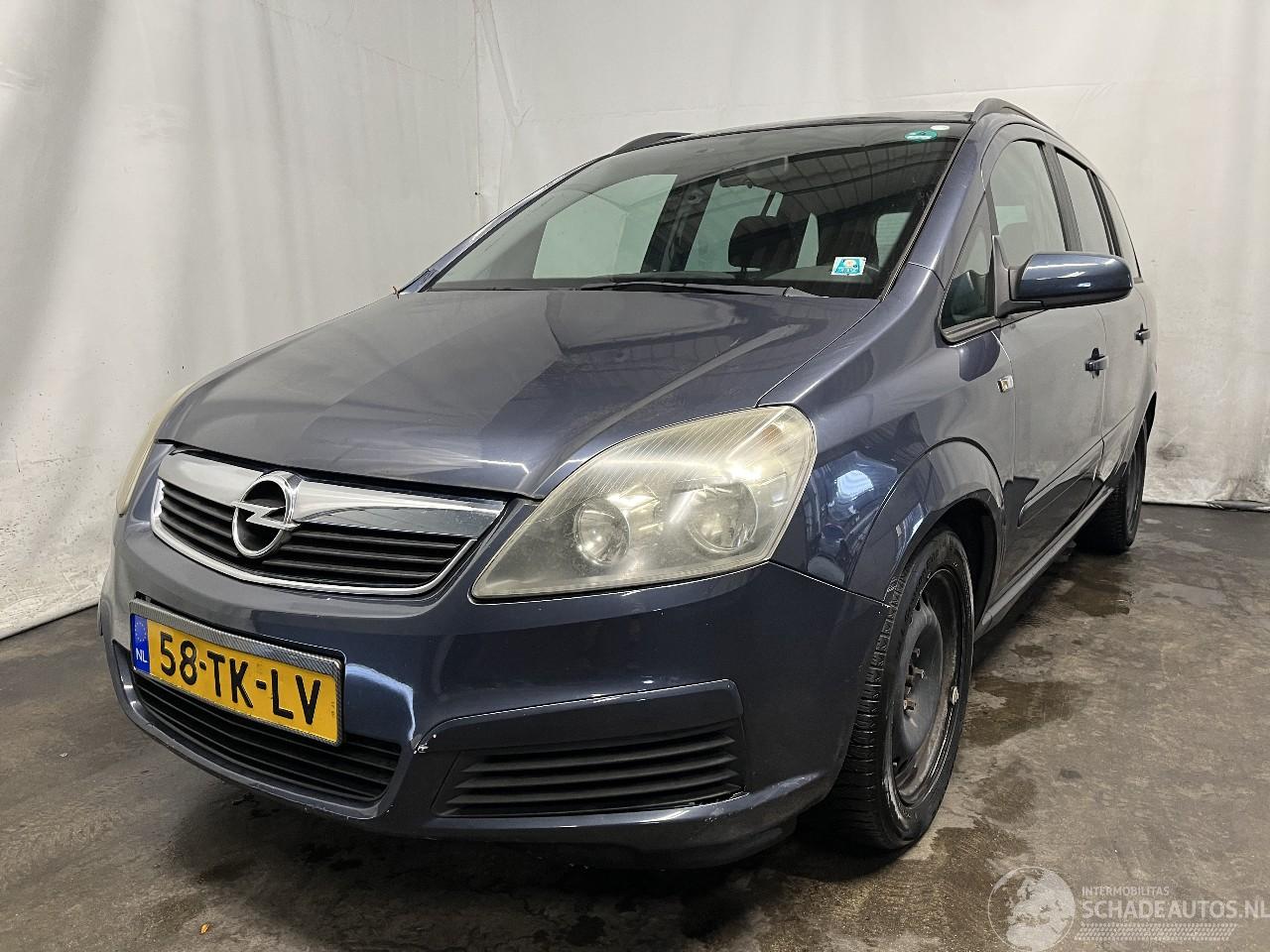 Opel Zafira Zafira (M75) MPV 1.6 16V (Z16XEP(Euro 4)) [77kW]  (07-2005/09-2012)