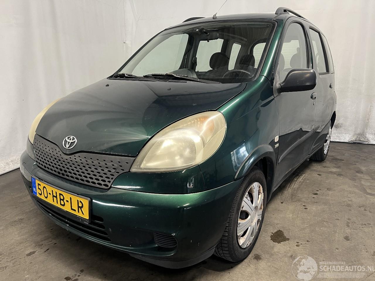 Toyota Yaris Yaris Verso (P2) MPV 1.3 16V (2NZFE) [63kW]  (08-1999/10-2002)