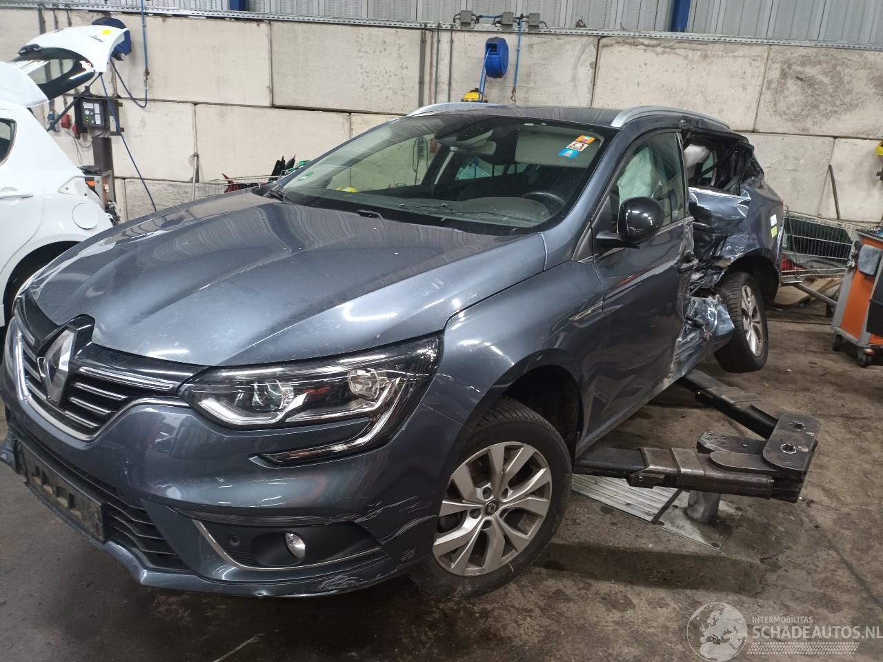 Renault Mégane Megane IV Estate (RFBK) Combi 5-drs 1.3 TCE 140 16V (H5H-490(H5H-E4)) =
[103kW]  (01-2018/...)