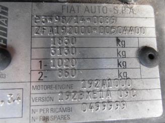 Fiat Stilo (192a/b) hatchback 1.9 jtd 115 5-drs. (192.a.1000)  (10-2001/12-2003) picture 6