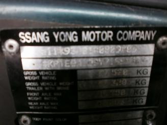 Ssang yong Musso terreinwagen 2.9td (om662.910)  (04-1998/09-2005) picture 5