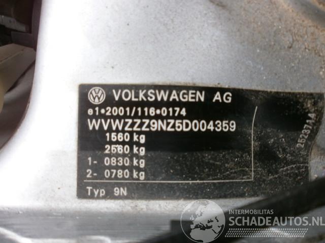 Volkswagen Polo (9n1/2/3) hatchback 1.4 16v (bky)  (05-2004/05-2005)