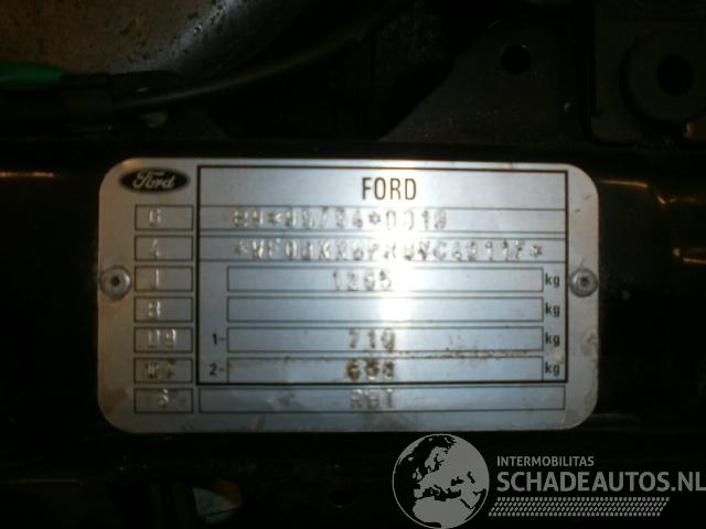 Ford Ka i hatchback 1.3i (96 eec) (j4s)  (10-1996/10-2002)