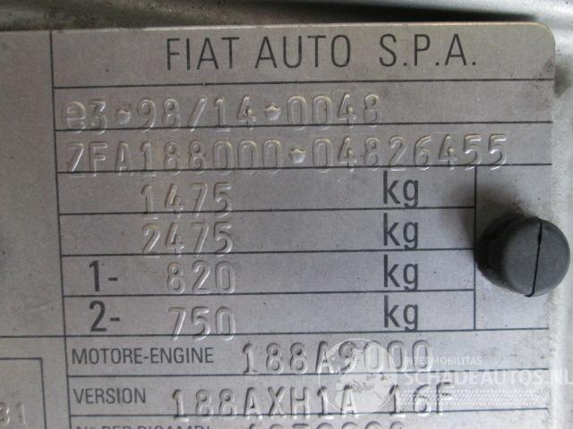 Fiat Punto ii (188) hatchback 1.3 jtd multijet 16v (188.a.9000)  (06-2003/12-2010)