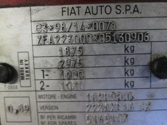 Fiat Doblo (223a/119) mpv 1.9 jtd (182.b.9000)  (10-2001/12-2010) picture 5
