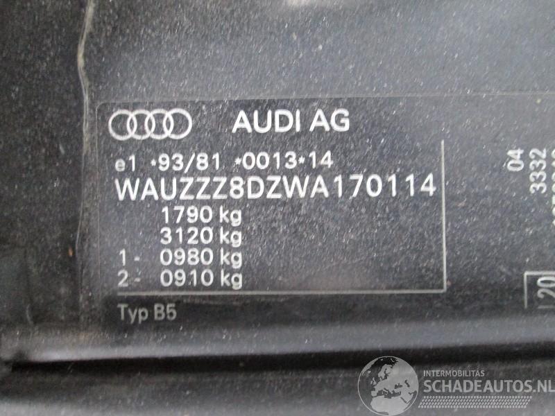Audi A4 (8d2) sedan 1.9 tdi (ahu)  (08-1996/09-2000)