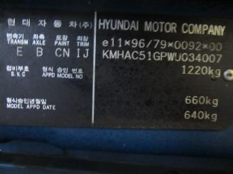 Hyundai Atos hatchback 1.0 12v multi (g4hc)  (02-1998/09-2001) picture 5