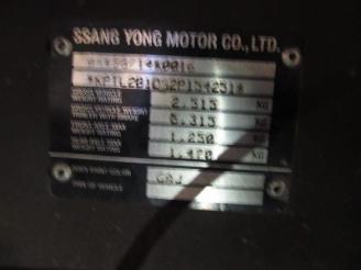 Ssang yong Korando (kj) terreinwagen 2.9 td (om662.920)  (04-1998/12-2005) picture 5
