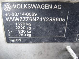 Volkswagen Polo (6n2) hatchback 1.9 sdi (asx)  (10-1999/09-2001) picture 5
