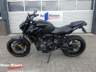 Vaurioauto  motor cycles Yamaha MT-07  2022/2