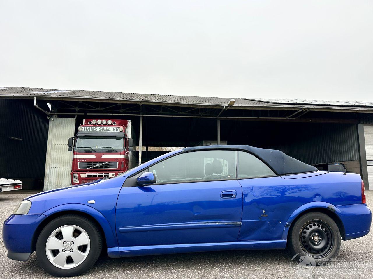 Opel Astra G cabrio 1.6i 16v bertone - 113dkm nap - distriebutieriem vernieuwd bij 91.696km in 2020 - elektr pakket