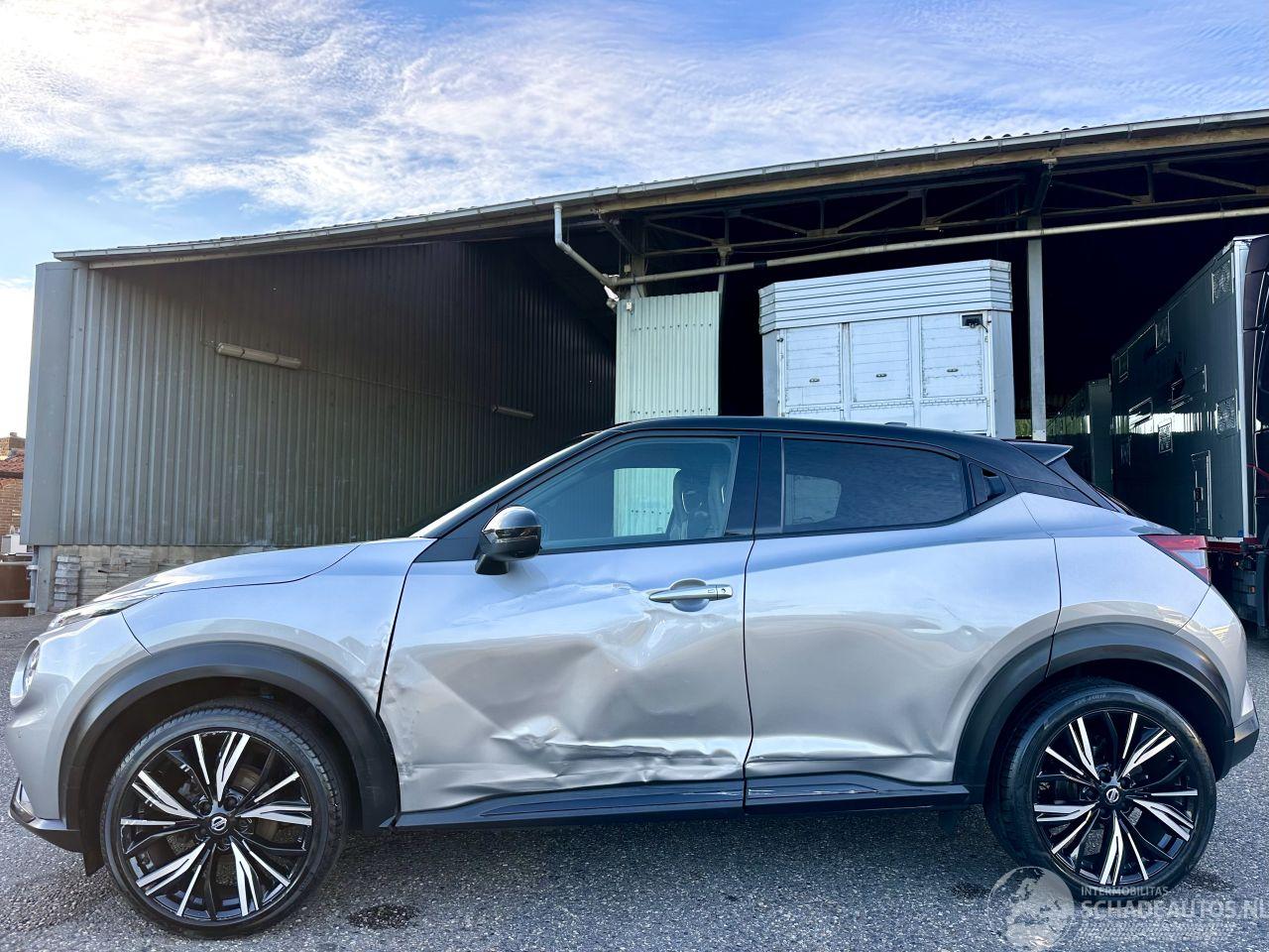 Nissan Juke Gereserveerd 1.0 DIG-T 114pk 7-traps aut + f1 N-Design - 360cam - bose - leer - front + line + side assist - keyless