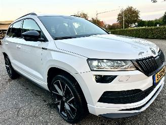 Skoda Karoq 1.5 TSI ACT 150pk 7-Traps aut + F1 Sportline Bus - navi - camera - keyless - virtual - stuurverw - sfeerverl - kuipstoelen picture 4